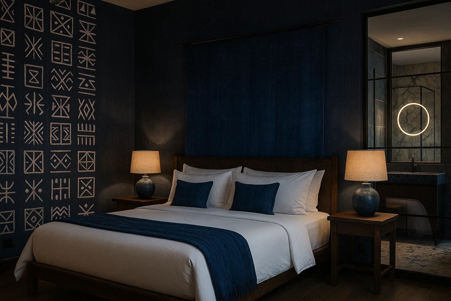 Chambre Indigo du Nord